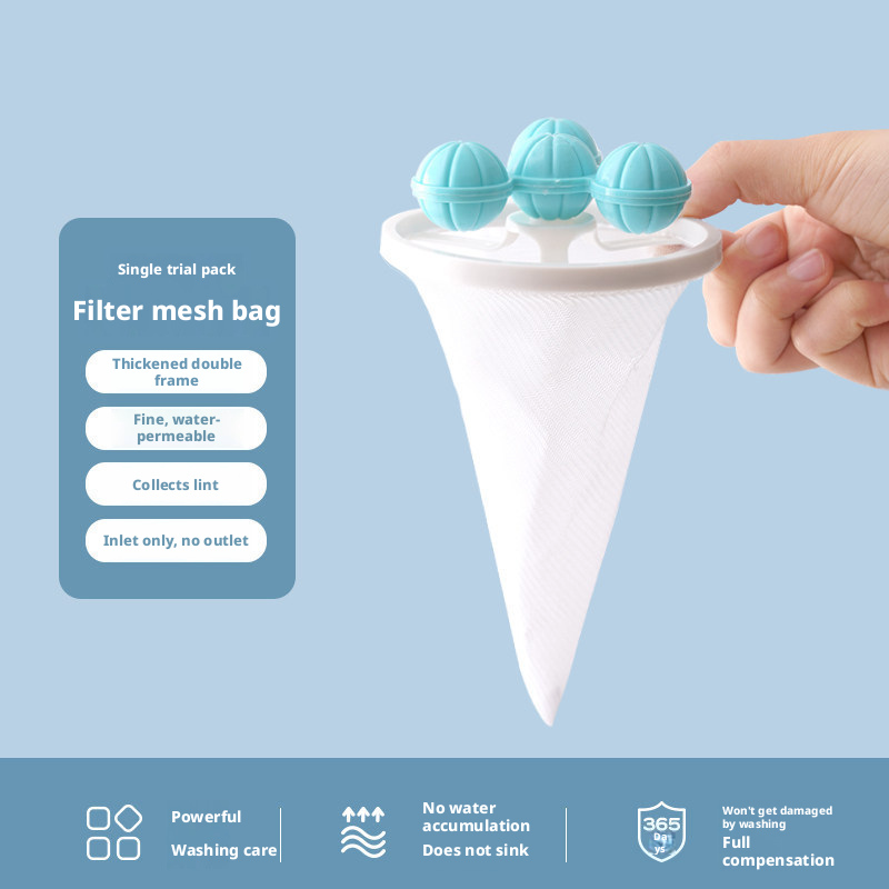 🧼 Plávajúca sieťka na zachytávanie chlpov 🌀 Účinne zachytáva chlpy a vlákna, opakovane použiteľná, chráni práčku a odtoky. 🚿✨🥳 Predaných viac ako 500 000 kusov! 🥳-SK