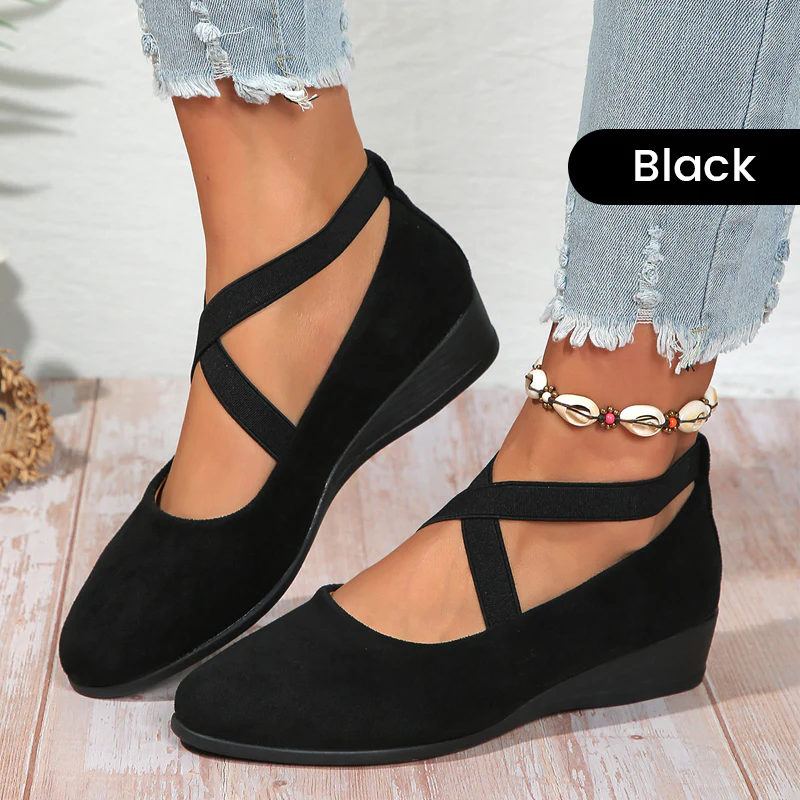 🌹-49% popust!! Elegantni, enobarvni, fleksibilni čevlji z nizko peto🩰-SI