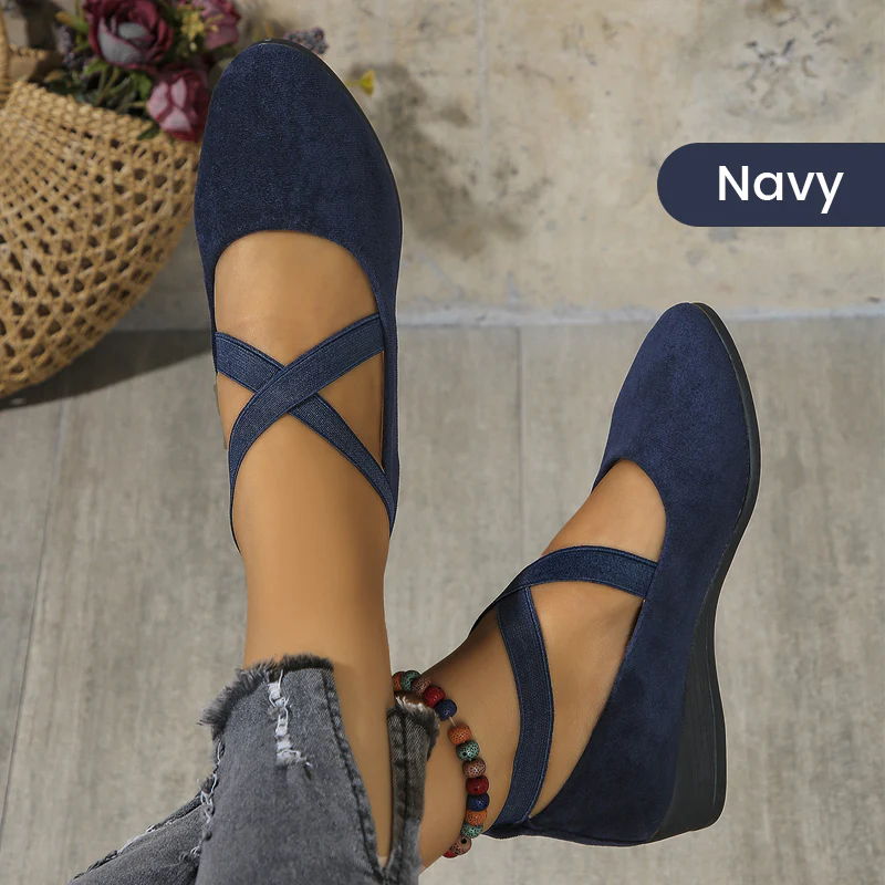 🌹-49% popust!! Elegantni, enobarvni, fleksibilni čevlji z nizko peto🩰-SI