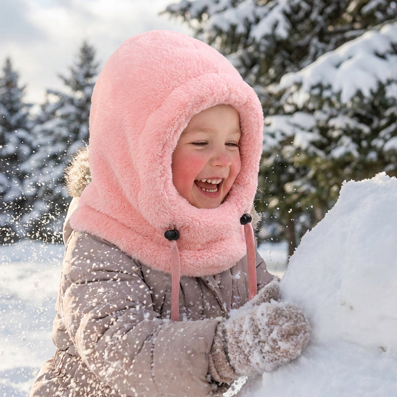 🔥 50 % POPUST 🔥 Vetroodporna in izolacijska kolesarska podkapa za otroke – topla, zračna in udobna za zimo 🚴❄️-SI