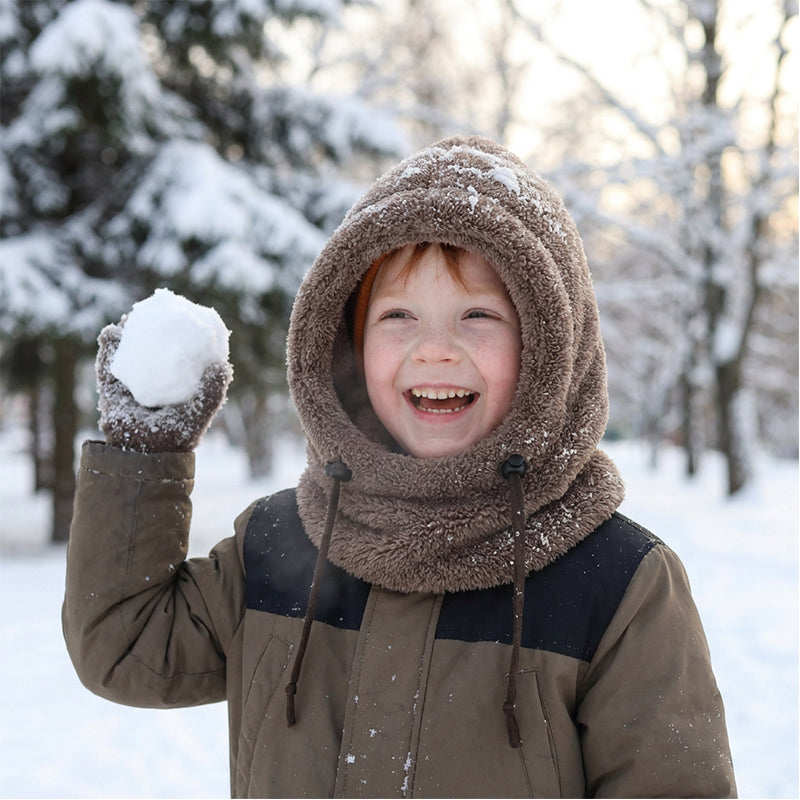 🔥 50% NUOLAIDA 🔥 Vėjui neperšlampama ir izoliuojanti dviračių šalmo vaikams – šilta, kvėpuojanti ir patogi žiemai 🚴❄️-LT