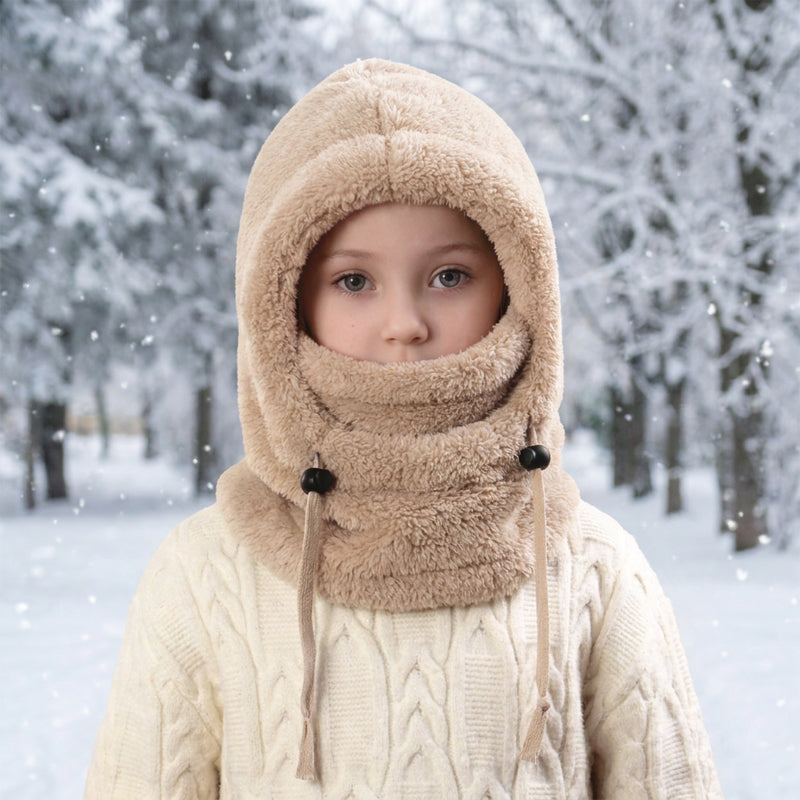 🔥 50 % POPUST 🔥 Vetroodporna in izolacijska kolesarska podkapa za otroke – topla, zračna in udobna za zimo 🚴❄️-SI
