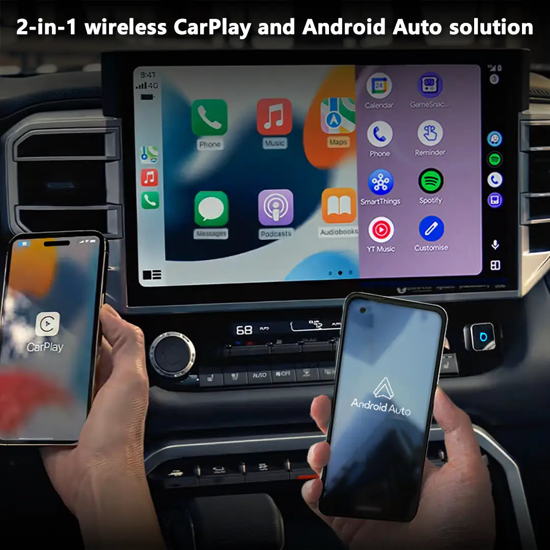 Brezžični adapter Ottocast Mini 3.0 Ultra Cube CarPlay za Android Auto-SI