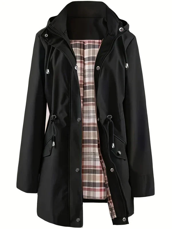 🧥50% popust🌧️💧 Preprosta, vodoodporna in vetrovno odporna jakna, vetrovno odporna jakna s kapuco🍃--SI