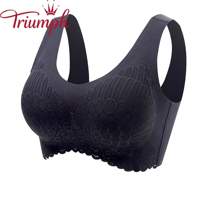 TRIUMPH - 3 KOS 💥 ŠPORTNI TELOVADNIK V SLOGU LATEKS BELO PERILO [M-4XL]