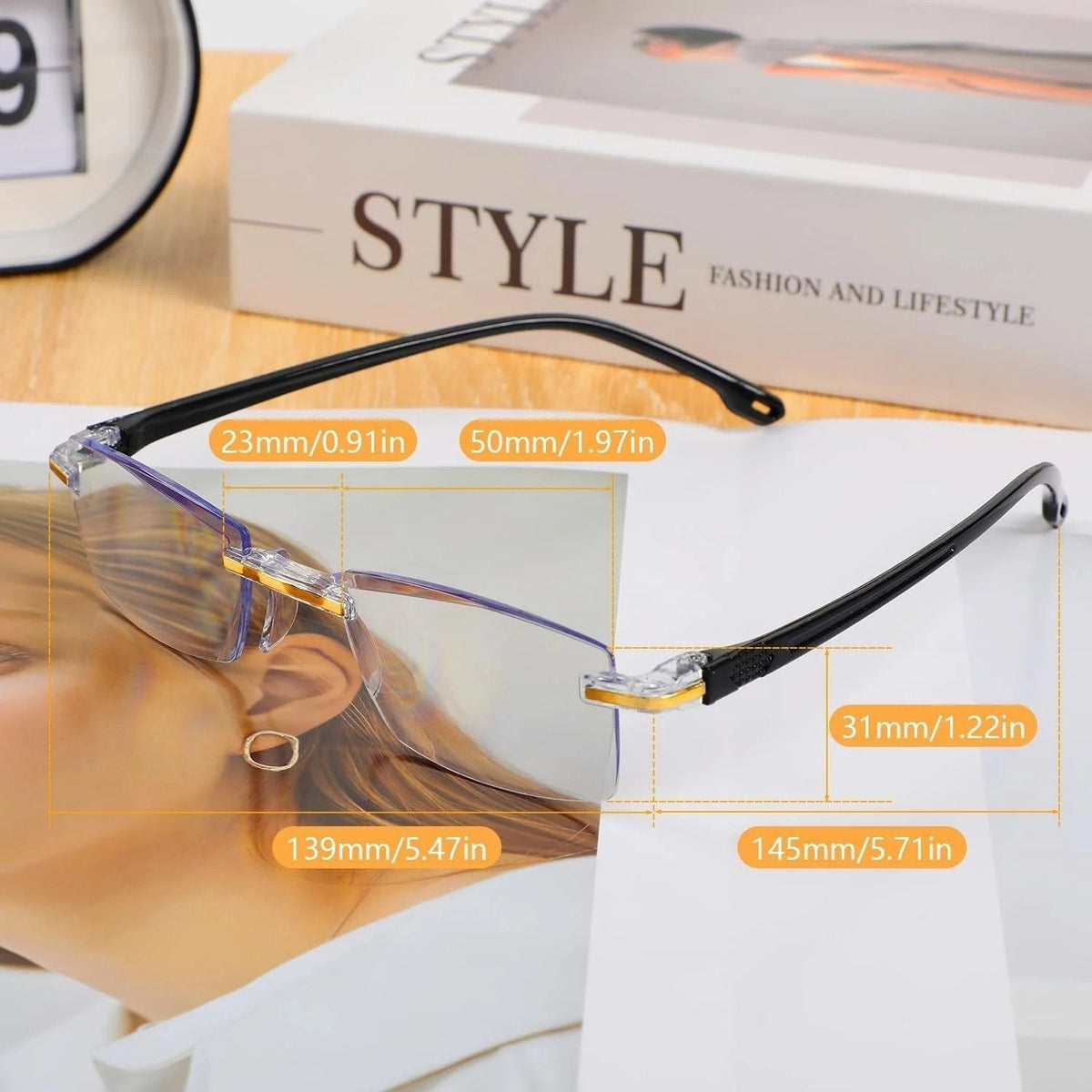 👓🌄Smart Zoom multifokalna očala – jasen vid na blizu in daleč, vse v enem-SI
