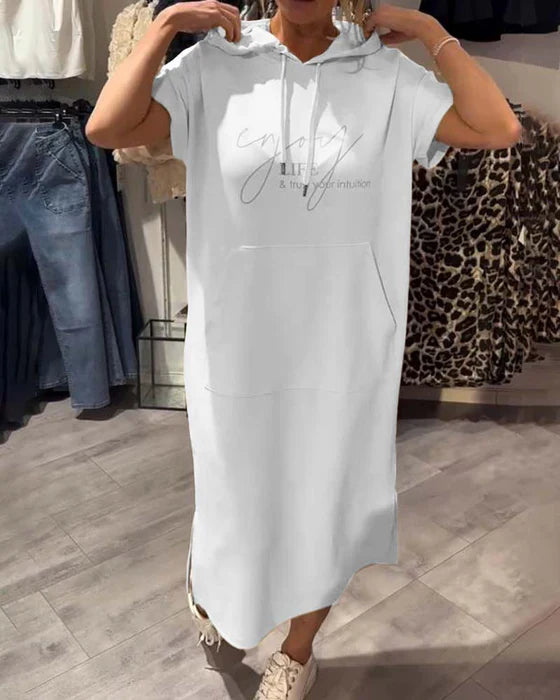 💥🔥👗[S-5XL]Nova poletna obleka s puloverjem v ohlapnem, udobnem in zračnem slogu za leto 2025-SI
