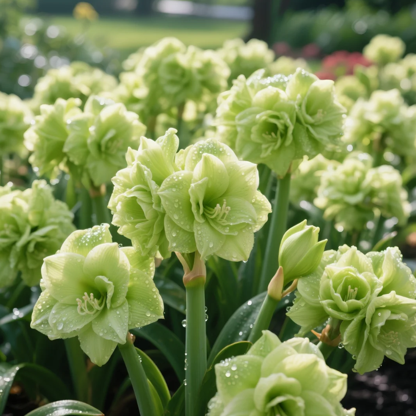 🌺Dvigubos amarilės su gėlių kvapu – žydi per 40 dienų-LT