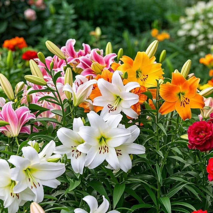 🌺Retos lelijų svogūnėlės – šviežios ir saldžios-LT