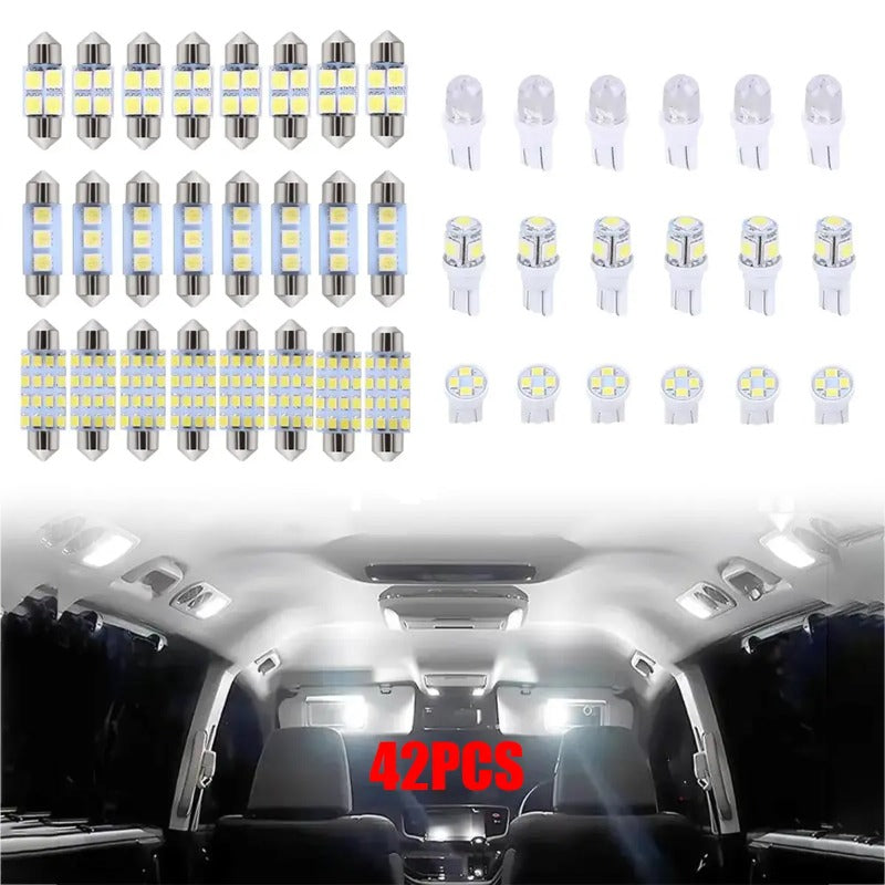 Super ryškus LED automobilio žibintų komplektas-LT
