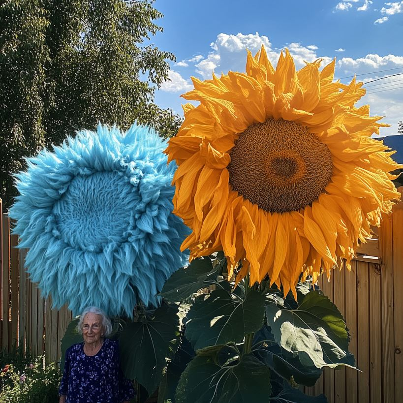 🌻 Žavingas milžiniškas meškiukas saulėgrąža 🔆-LT