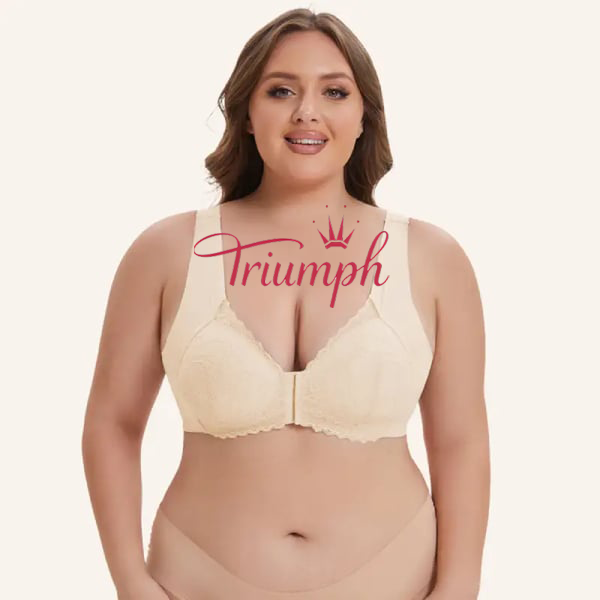 Triumph - (3 kosi) 5D oblikovan spredaj zapenjanje brez žice za podporo-SI