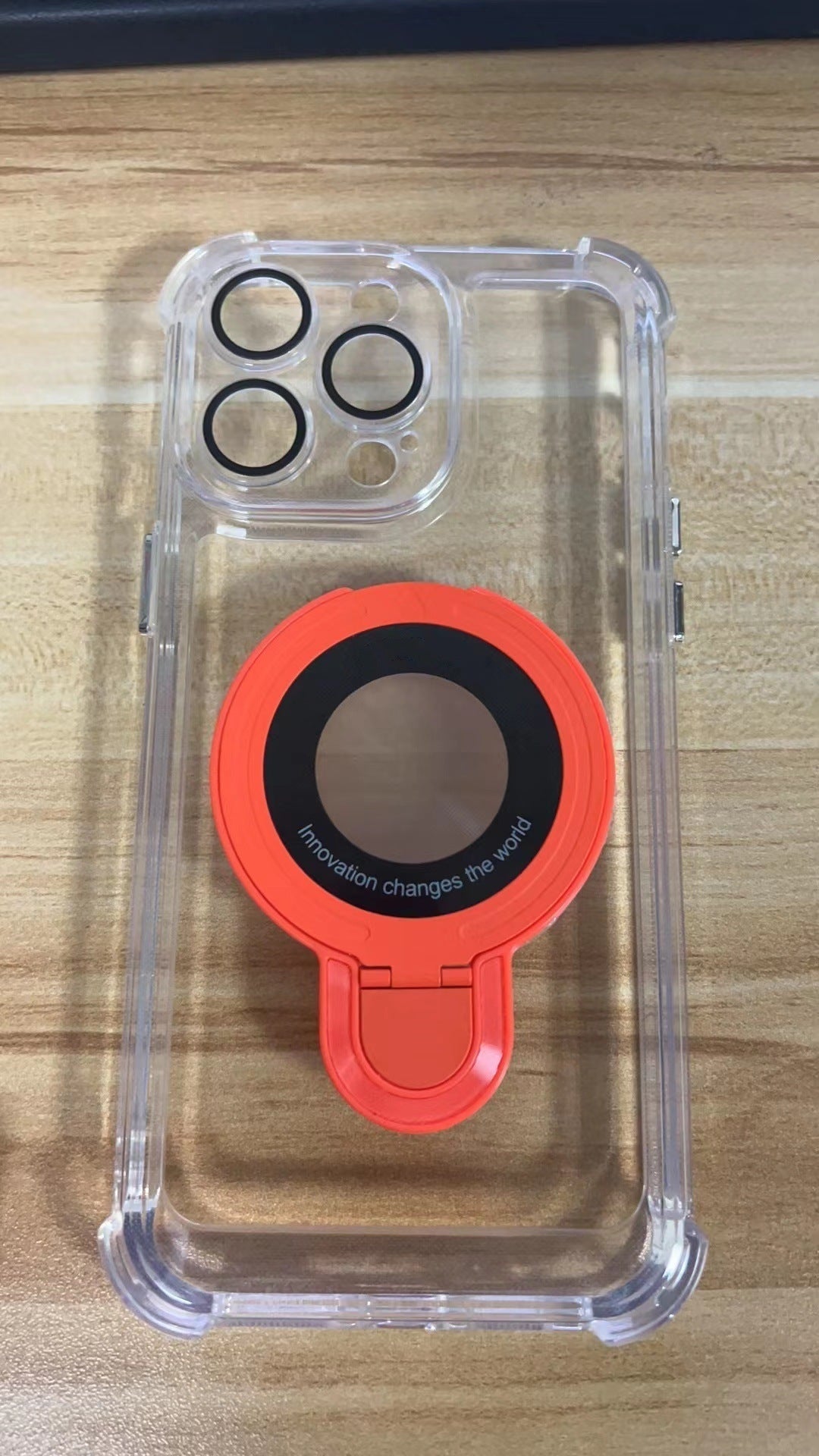 Funda anticaídas con soporte magnético para iPhone-ES