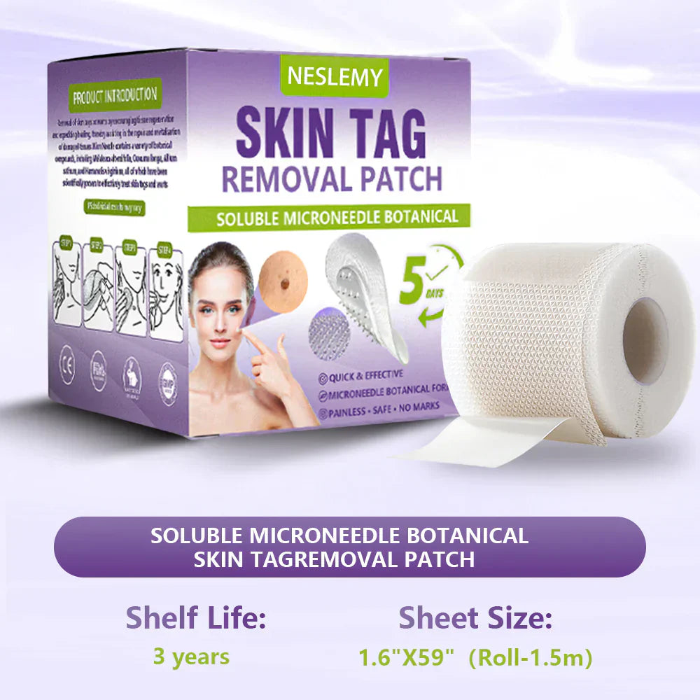 🌿NESLEMY® Διαλυτό βοτανικό έμπλαστρο με μικροβελόνες για την αφαίρεση δερματικών ελκών-GR