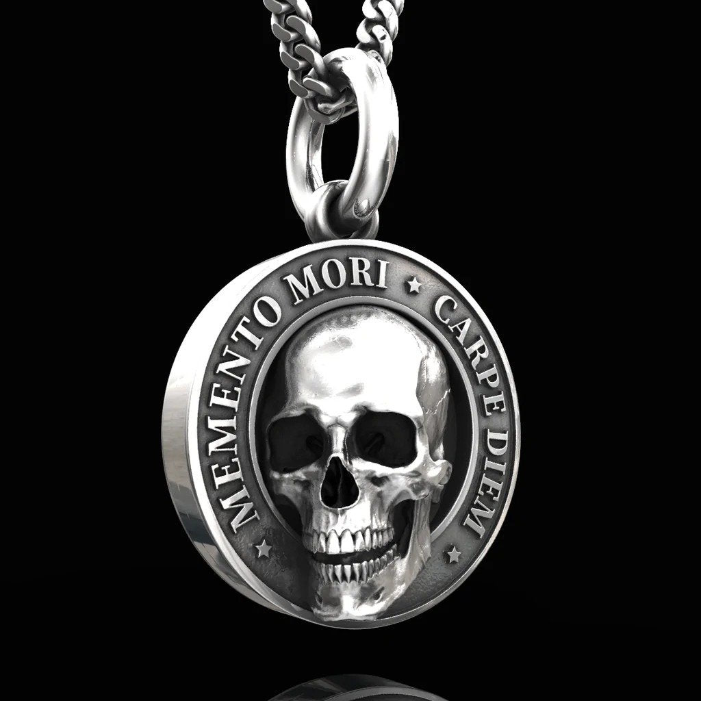 🔥Obesek iz lobanje Memento Mori-SI