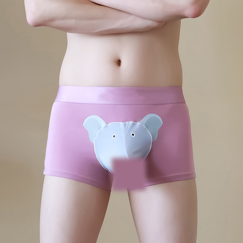 🐘Moške zračne boksarice s 3D žepom🩲-SI