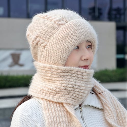 [Zimska razprodaja⛄] Celovita zaščita za ušesa, vetrovno odporna kapa in šal✨-SI