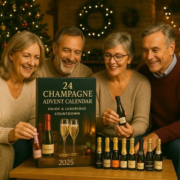 🔥Paskutinė 50 % nuolaidos diena - 🥂Šampano Advento kalendorius 2026🎄-LT