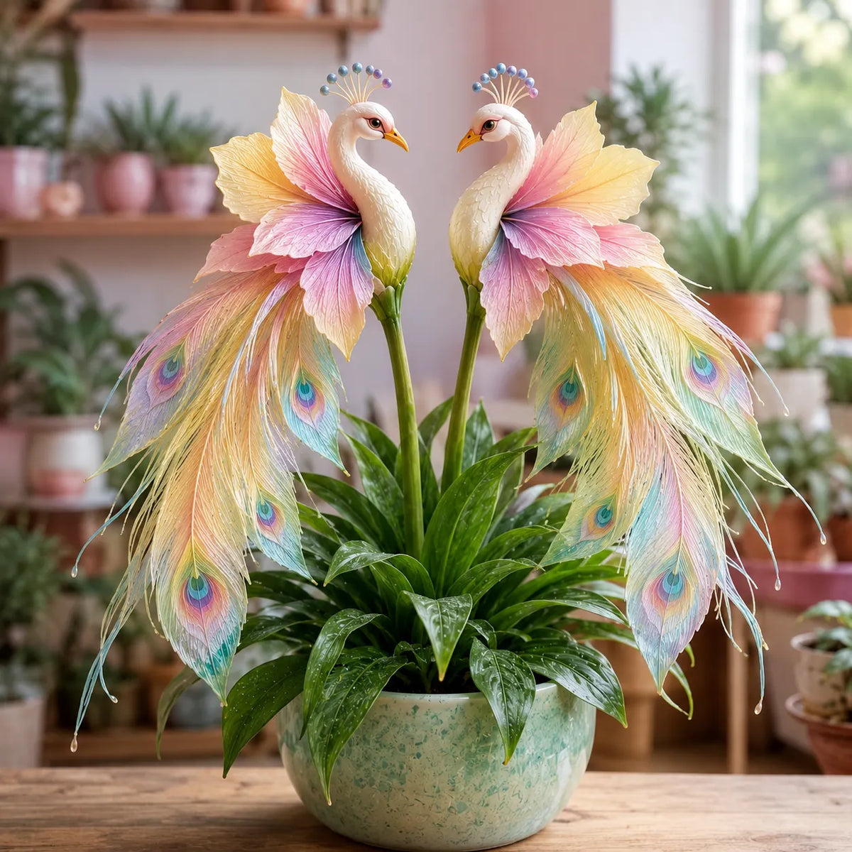 🦚 Čebulice orhidej Peacock – živi dragulj ✨-SI