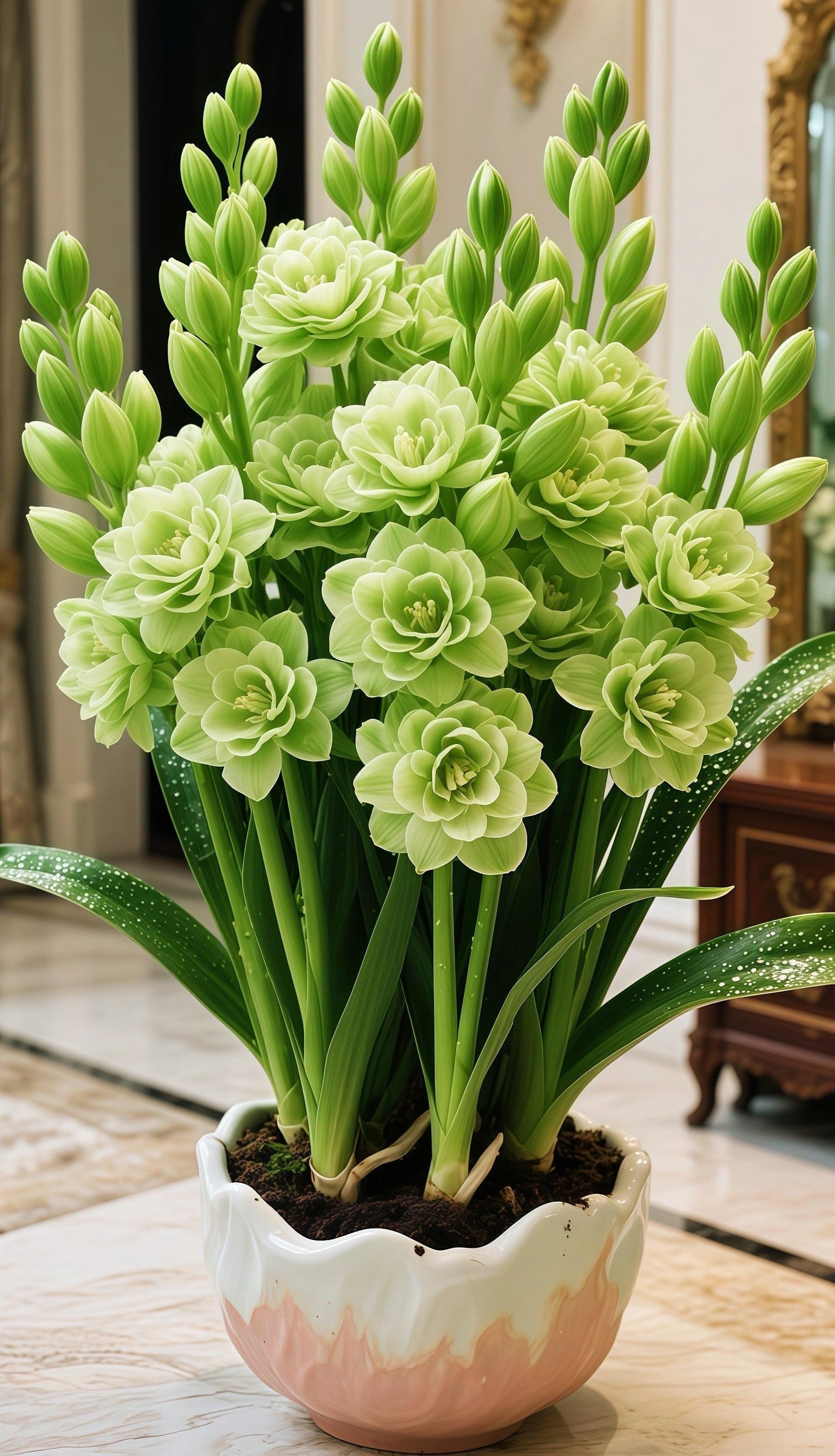 🌼 Dvojne čebulice tuberoze – živahen vonj za vaš vrt-SI