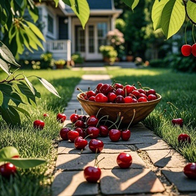 🏆PRODANIH VEČ KOT 75.000!🌳Češnjeve semenke - Okusne, sveže češnje čakajo na vašo žetev!-SI