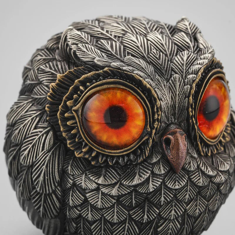 🦉Realistična figurica varuhinje srečne sove-SI