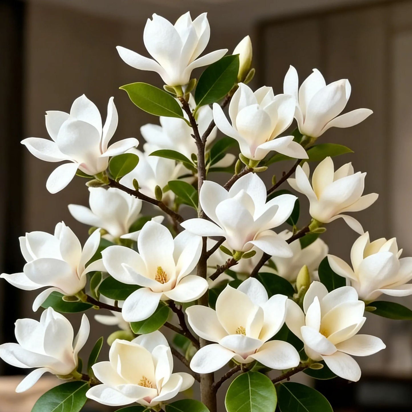 Βολβοί Magnolia liliiflora (μωβ ορχιδέες) 🌸 Τα λουλούδια κρύβουν τα φύλλα, το άρωμα γεμίζει τον αέρα-GR