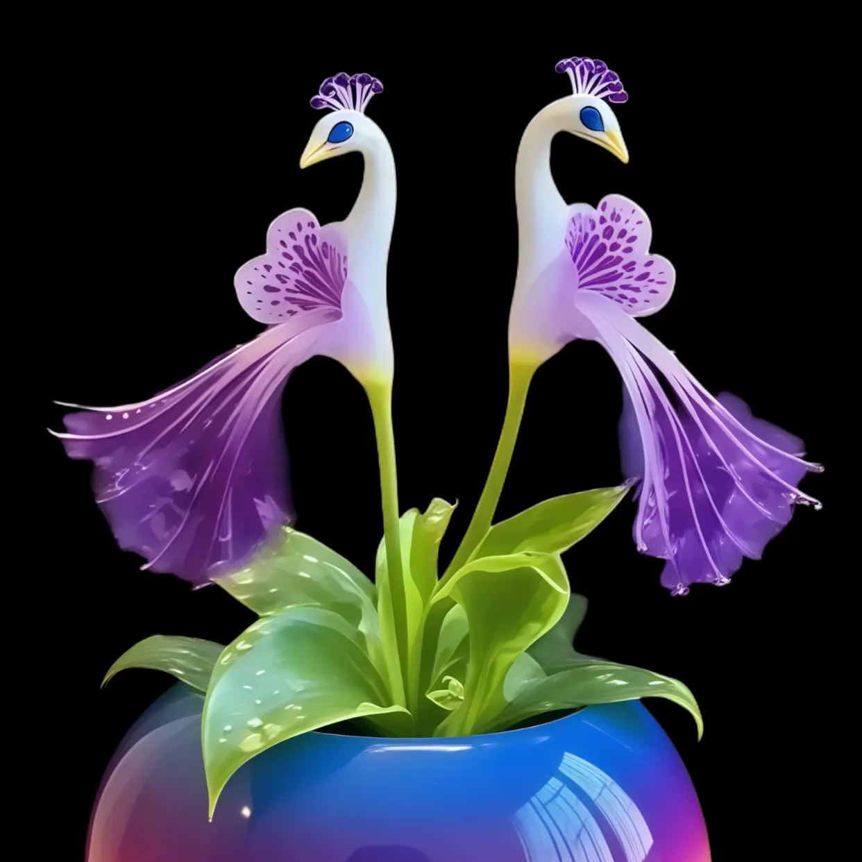 🦚 Pavja orhideja-SI