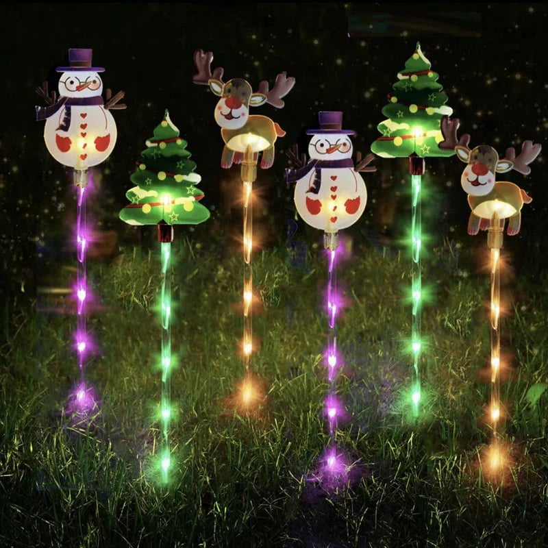 🎄🎁Paket 6 gibljivih božičnih lučk-SI