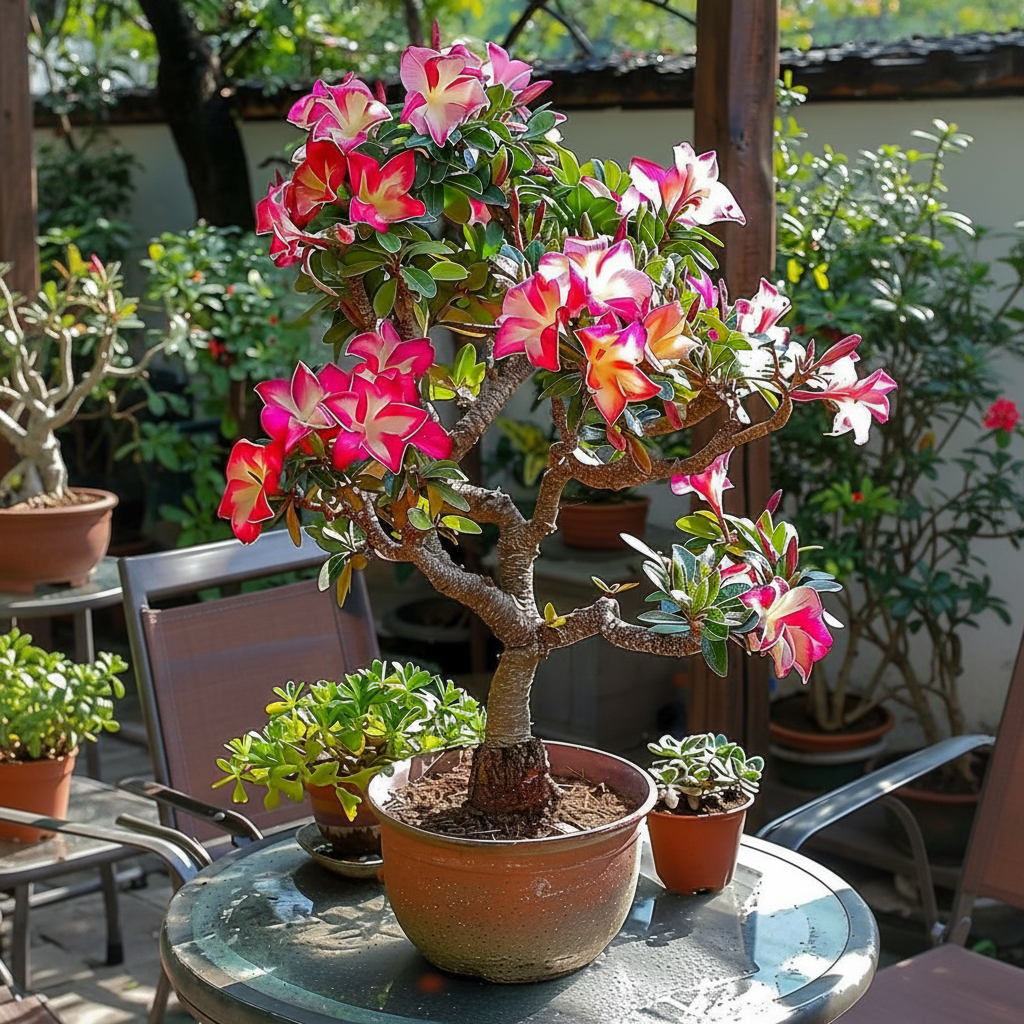 🎁Dykumos rožių svogūnėliai🌵Labai lengva prižiūrėti! 🌸Adenium Obesum svogūnėliai-LT