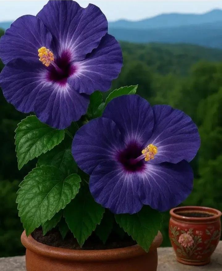 Redke čebulice hibiskusa – lončnice, balkon, zimska sajenje-SI