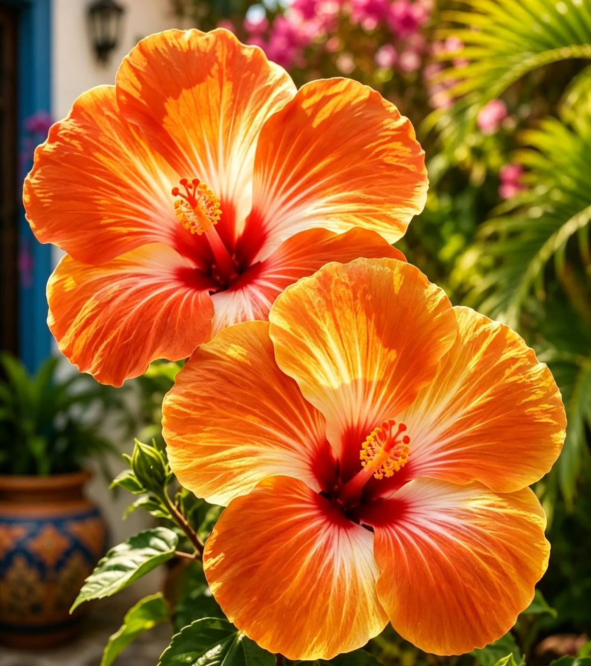 Redke čebulice hibiskusa – lončnice, balkon, zimska sajenje-SI