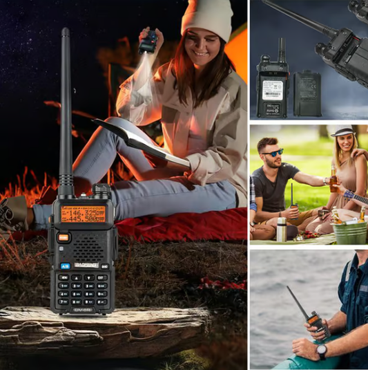 🔥Vroča razprodaja - 50 % popusta📡 Radio Walkie Talkie dolgega dosega UV-5R SI