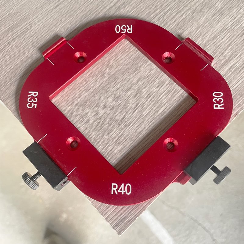 📐 Kotna šablona 4 v 1 - vzmetni pozicioner | Za obdelavo lesa in kovin 🔩🛠️-SI