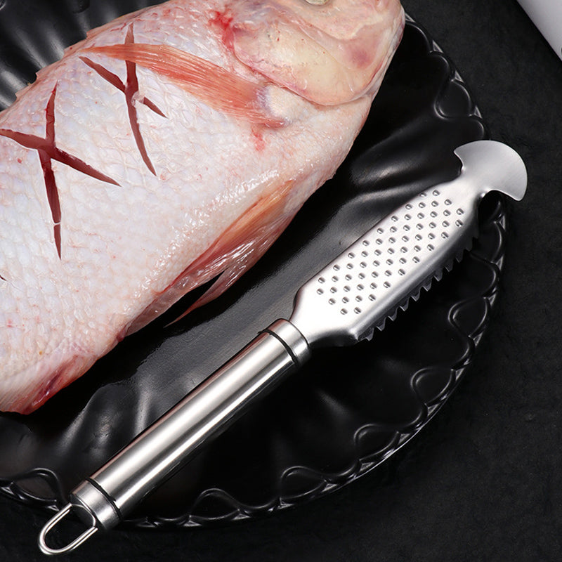 🐟Odstranjevalec ribjih lusk iz nerjavečega jekla