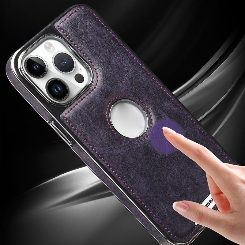 💢Θήκη iPhone – πολυτελές δέρμα-GR