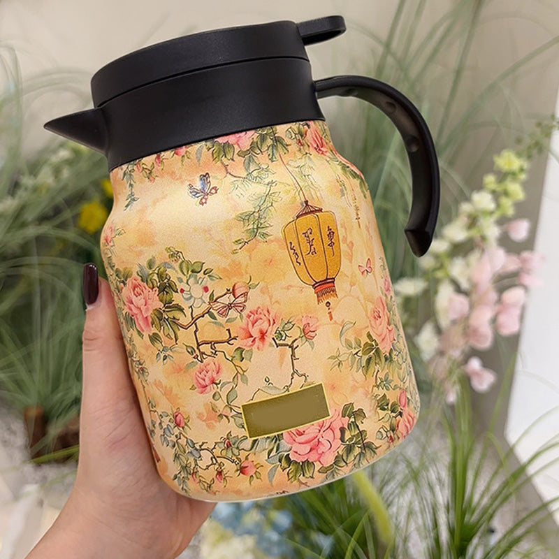 🍵1000 ml vakuumsko izoliran čajnik s cedilom-SI