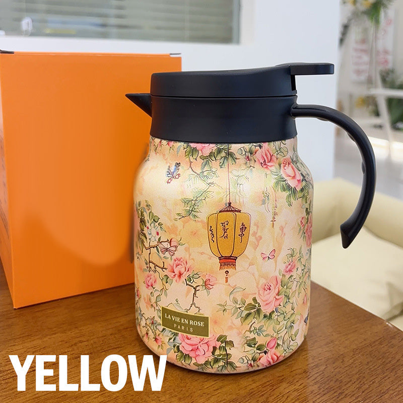 🍵1000 ml vakuumsko izoliran čajnik s cedilom-SI