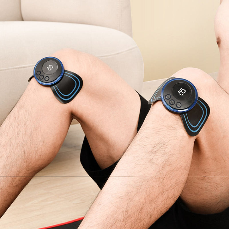 Prenosni masažni aparat z 8 načini in LCD zaslonom - mini mišični stimulator za lajšanje bolečin-SI