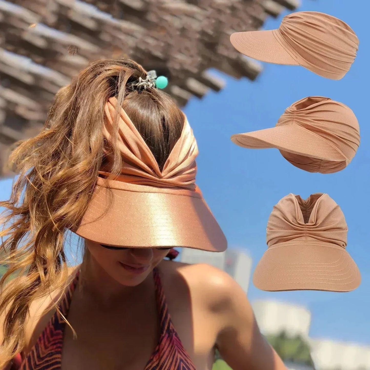 【🔥Kupite 1, dobite 1 gratis】☀️Poletni sončni klobuk-SI