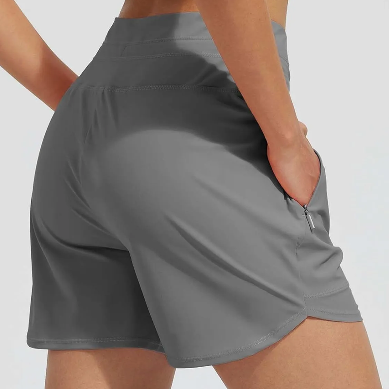 🔥🩳【S-3XL】Moteriški sportiniai šortai su kišenėmis-LT