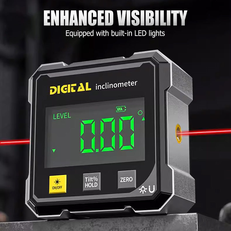 🔧 Magnetni digitalni 4-stranski laserski kotni skener💥-SI