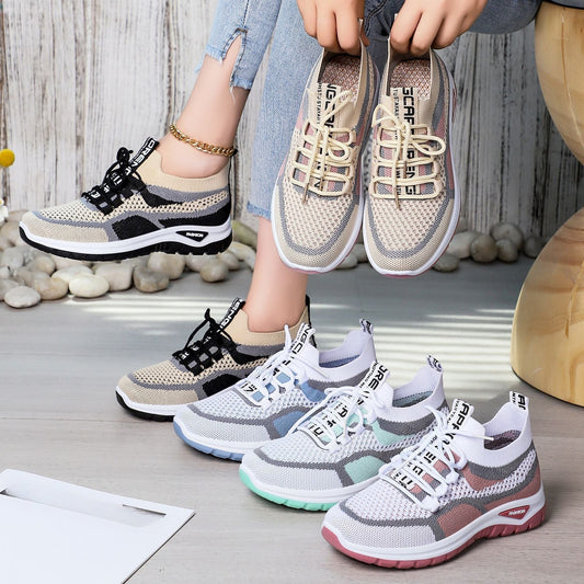 👟Ženski prosti čas tekaški copati z vezalkami-SI