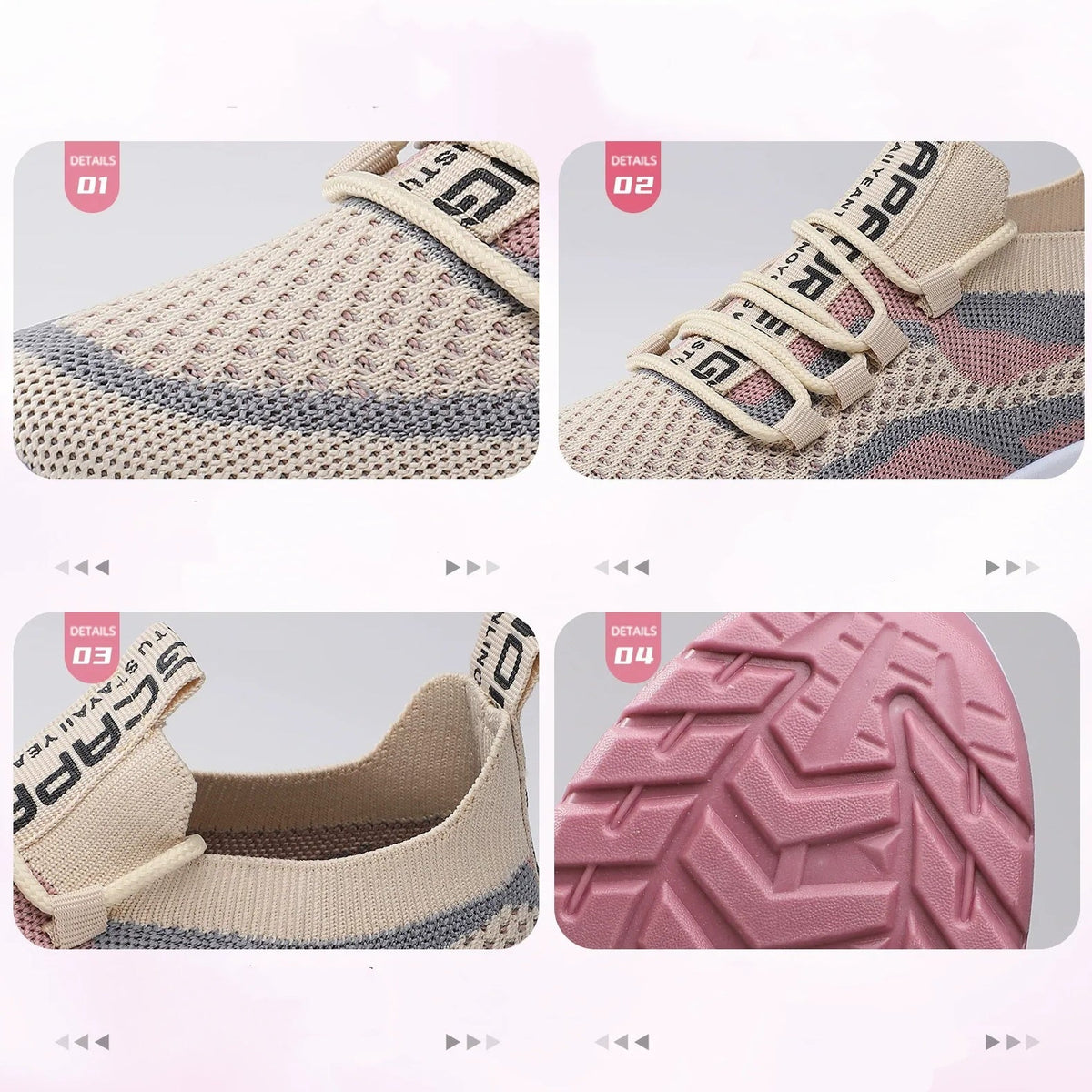 👟Ženski prosti čas tekaški copati z vezalkami-SI