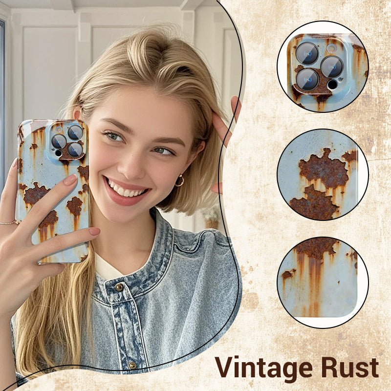 Trdi vintage ovitek za iPhone z rjo-SI