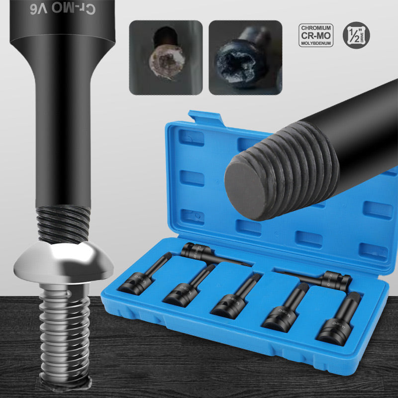 🔥 Komplet za ekstrakcijo poškodovanih izvijačev 👨‍🔧🛠️-SI