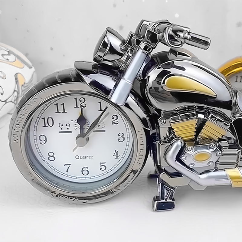 ⏰ Δημιουργικό Ξυπνητήρι Μοτοσικλέτας 🏍️🎁-GR