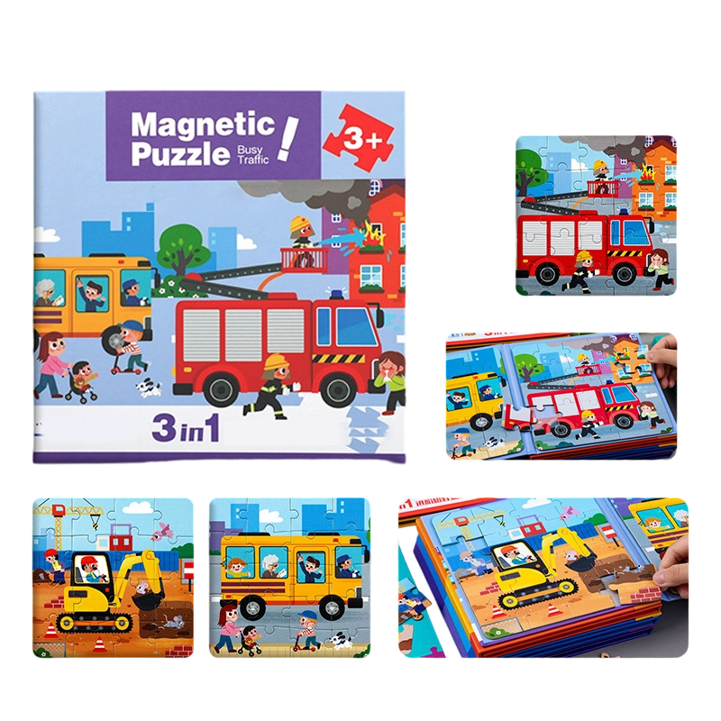 🧩Magnetiniai lavinamieji žaislai vaikams🎁-LT
