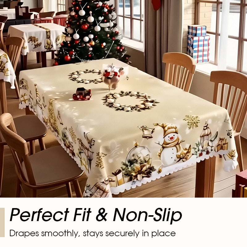 🦌Vesel, klasičen božični prt🎄🎁-SI