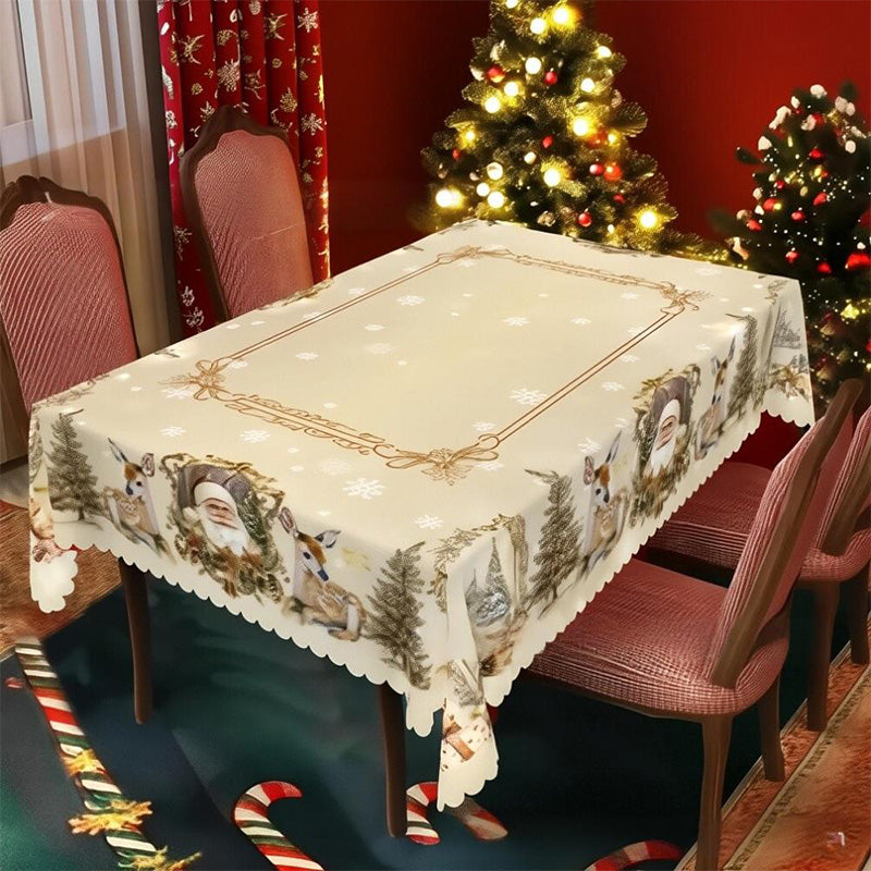 🦌Vesel, klasičen božični prt🎄🎁-SI